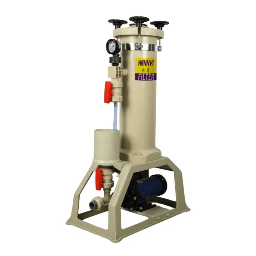 Industrial Chemical Process Filtration Filter System for Etching and Plating