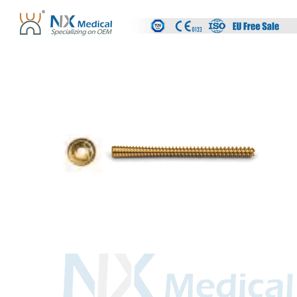 Nx Medical Orthopedic Cannulated Conical Headless Compression Screw - II for Bone Fixation