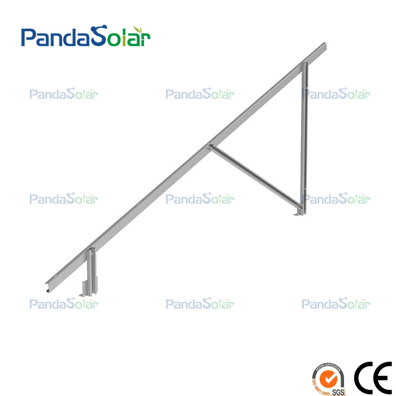 Pandasolar GM4 Mg-Al-Zn High Strength Plating Solar Panel Ground Mounting System Structure Exm Manufacturer