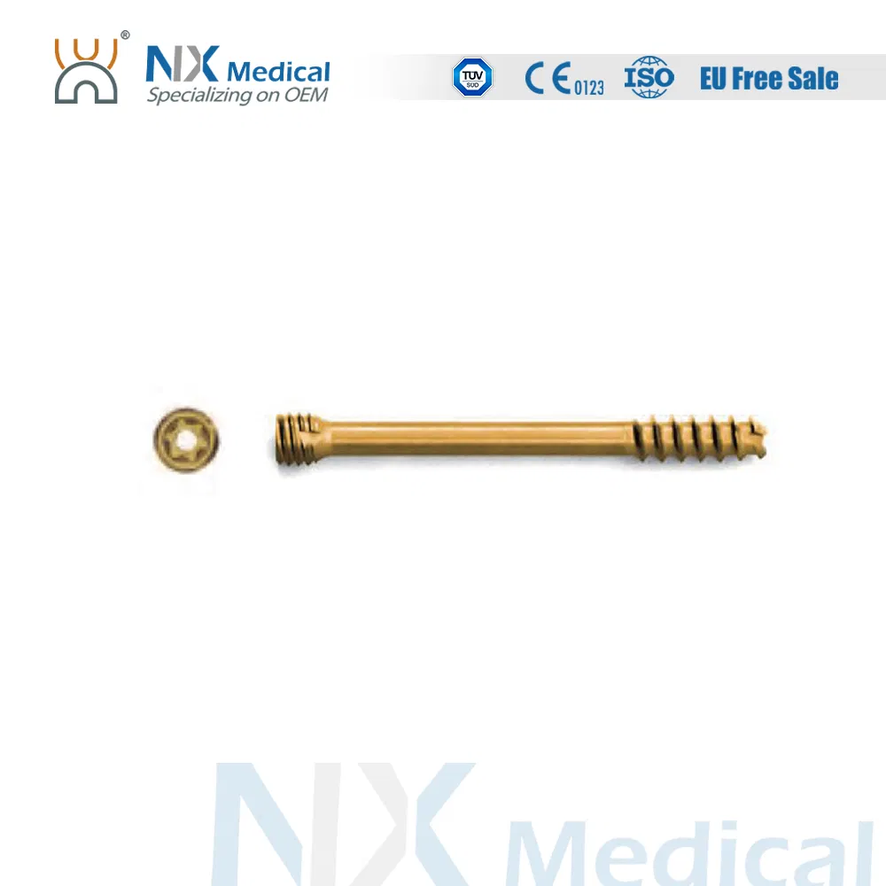 Nx Medical Orthopedic Implant Cannulated Headless Compression Screw Bone Fixation
