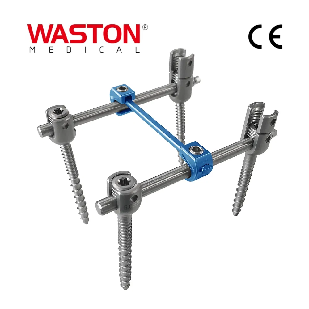 Disposable Surgical Neulen Laminoplasty Inter Pedicle Multi Axial Screw Orthopaedic Instrument Implant M10 11478 Short Tail Spinal Fixation System