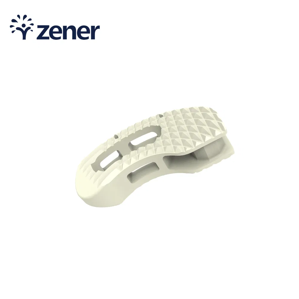 Disposable Supplies Surgical Instrument Orthopedic Implant Titanium Coating Banana Lumbar Peek Interbody Fusion Cage Spine System