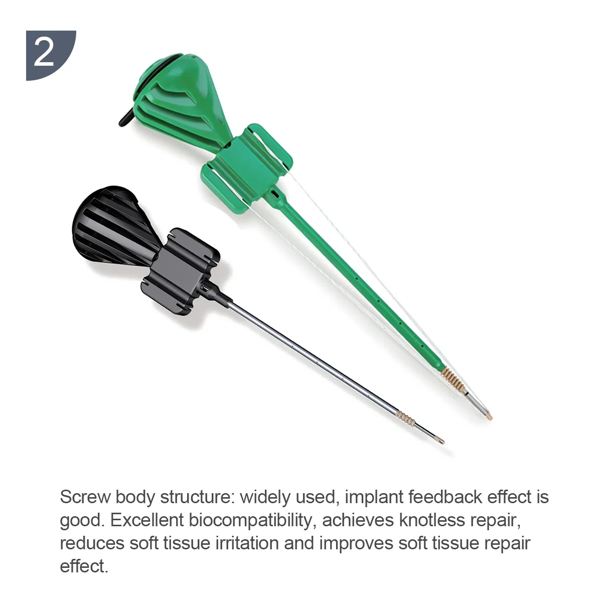 Sport Medicine Peek Suture Anchor