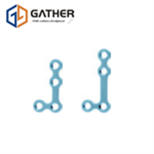 Maxillofacial Micro 90° L-Plate Large 4holes Trauma Implant Plastic Cosmetic Surgery