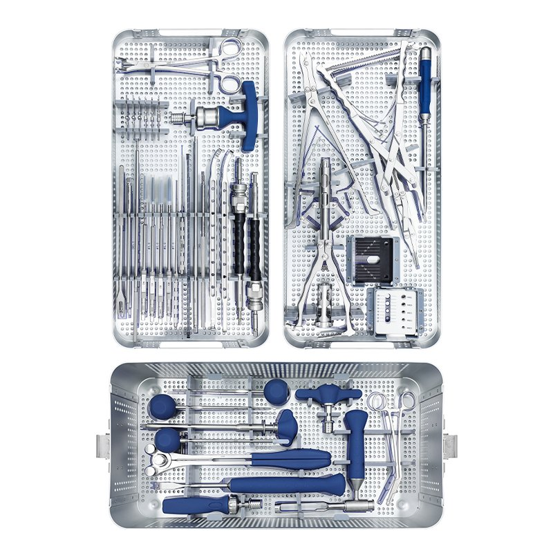 Orthopedic Titanium Pedicle Screw Instrument Set 6.0mm Spinal Pedicle Screw Instrument Set