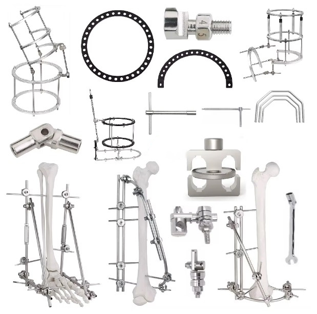 Orthopedic Surgery Pelvic External Fixator Two Section Type External Fixator