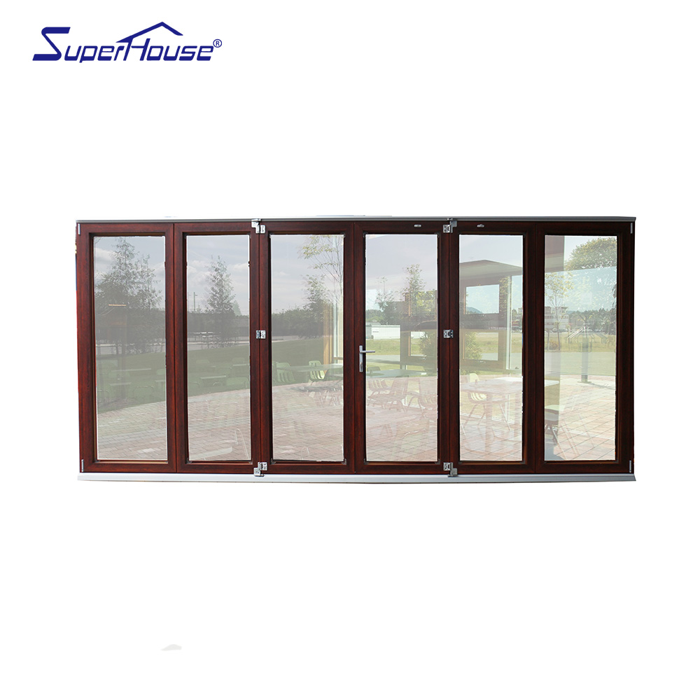 Superhouse Top Factory Depot & Home Aluminum Bifold Door Installation Decorative Internal Bi Fold Doors Folding Patio Door