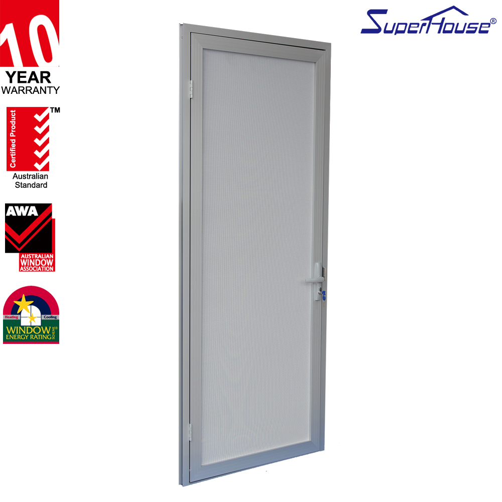 Customized Slim Sliding  Door with Security Mesh SLIDING DOORS Partition Doors Graphic Design Modern Exterior Hotel Finished