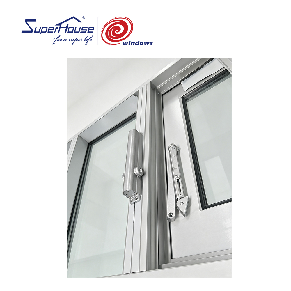 Florida NOA Modern Design Fixed Window Factory Price Impact  Commercial Project Escape  Door For Hotel