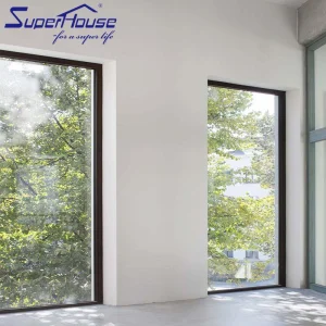 Hurricane Proof NFRC NOA Double Glass Custom Fixed Window