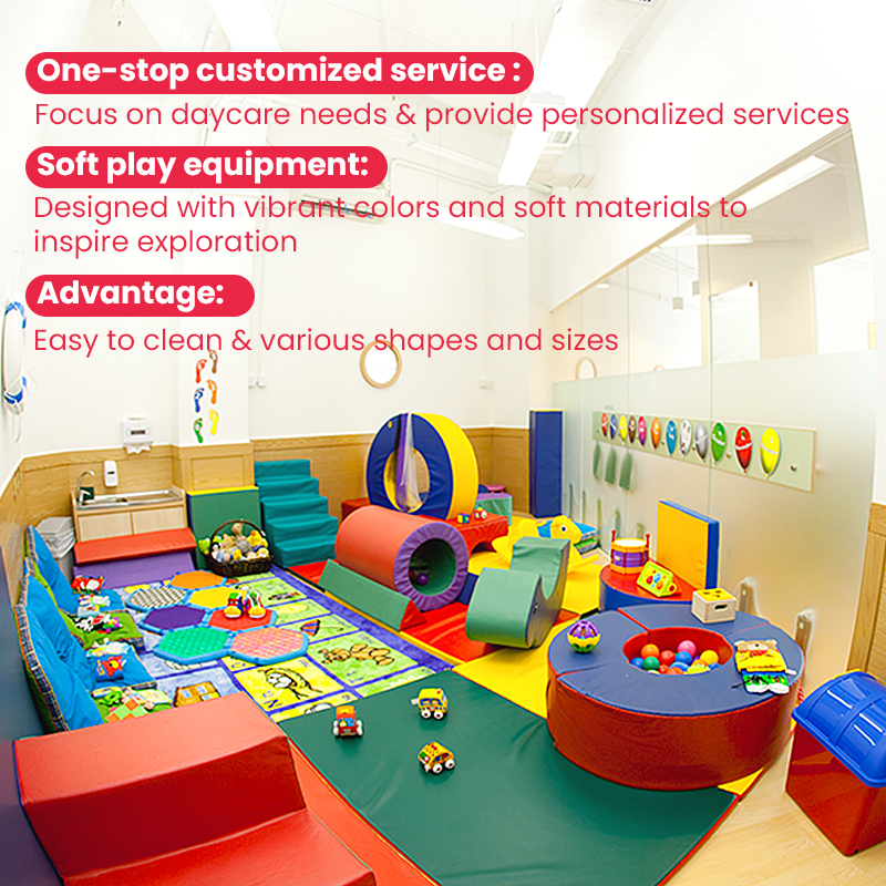Montessori Soft Play Foam Furniture Set for Infants Toddlers Nursery Daycare Kindergarten Climbing Seating Activity Furniture