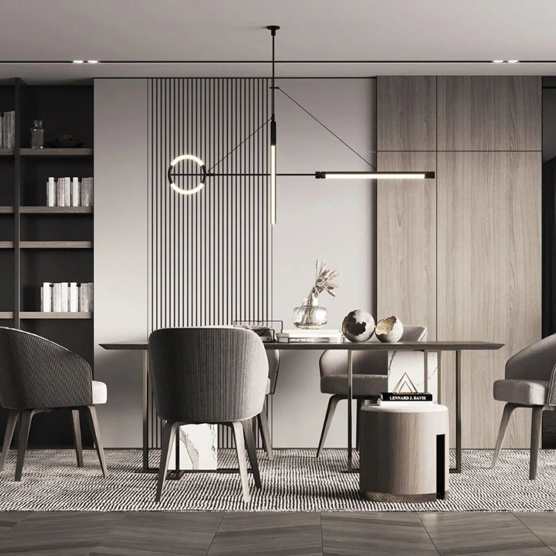 Modern Minimalist Style Customizable Home Furniture Wooden Living Room Kitchen Collection Furniture Manufacturer for Apartment
