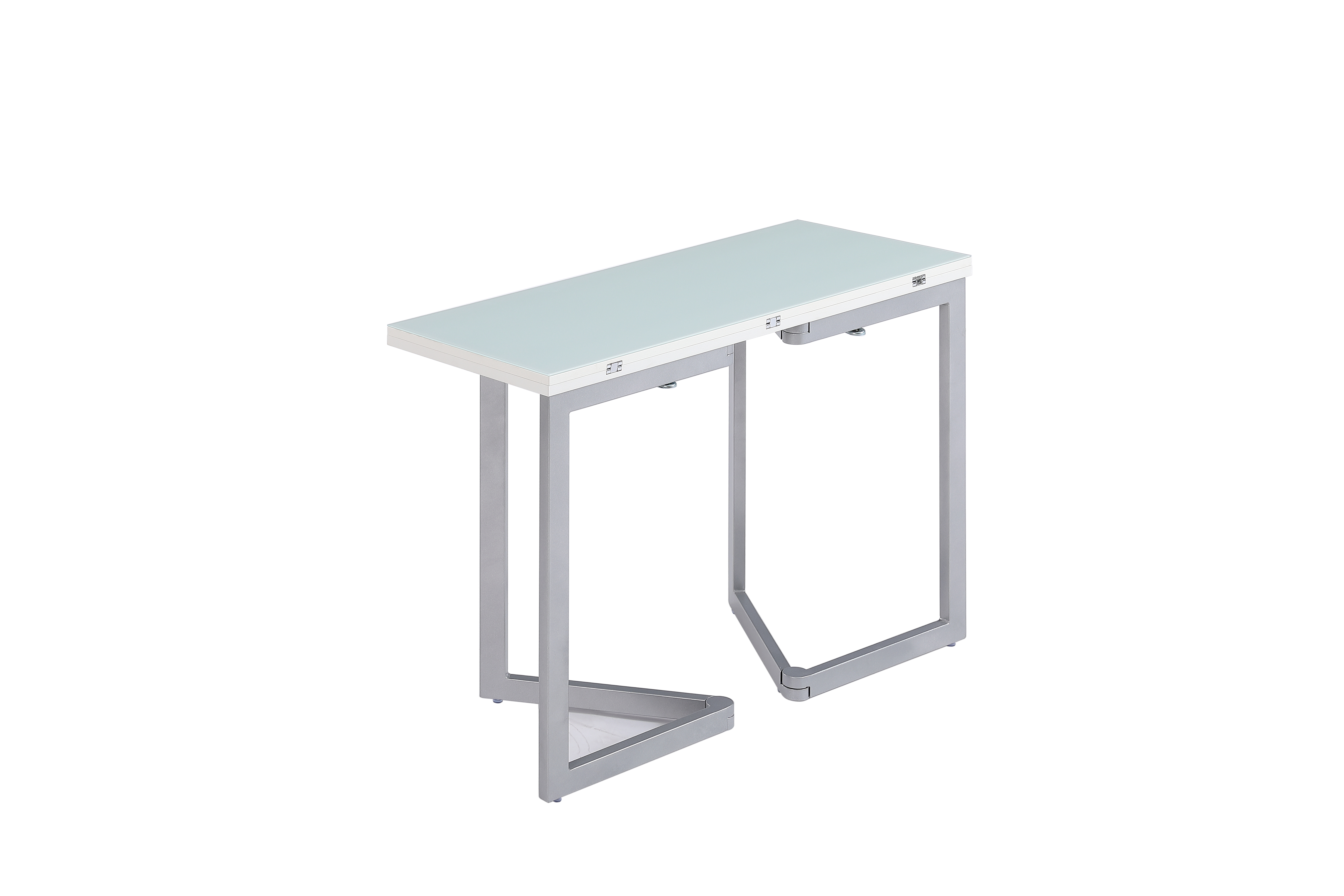 Modern Wooden Folding Convertible Dining Table Space-Saving Design for Small Apartments Easy Fold &amp; Storage Solution Seats 4
