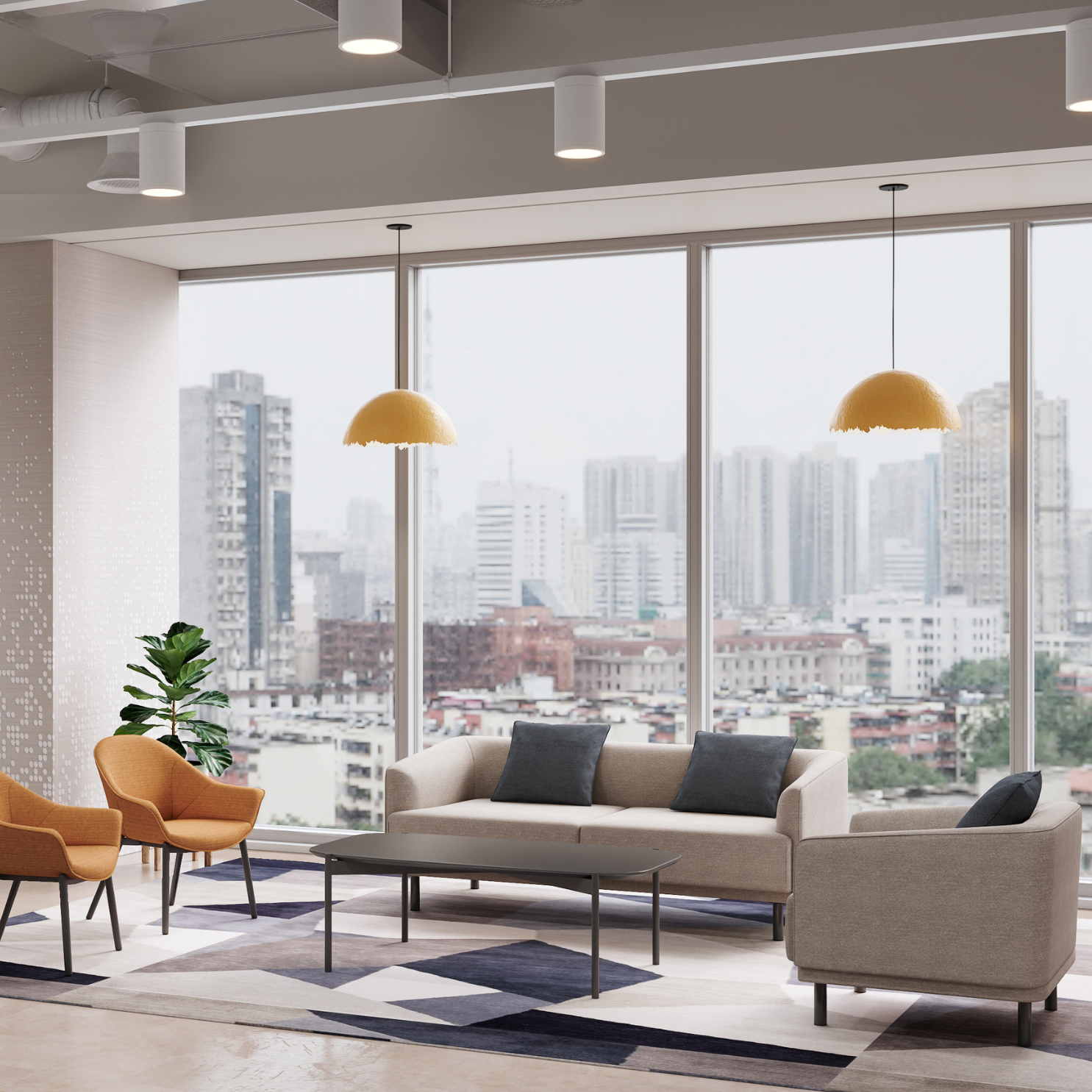 Minimalist Design Commercial Furniture New Arrival Home Office and Hotel Waiting Room Sectional Sofa Set for Living Room Use