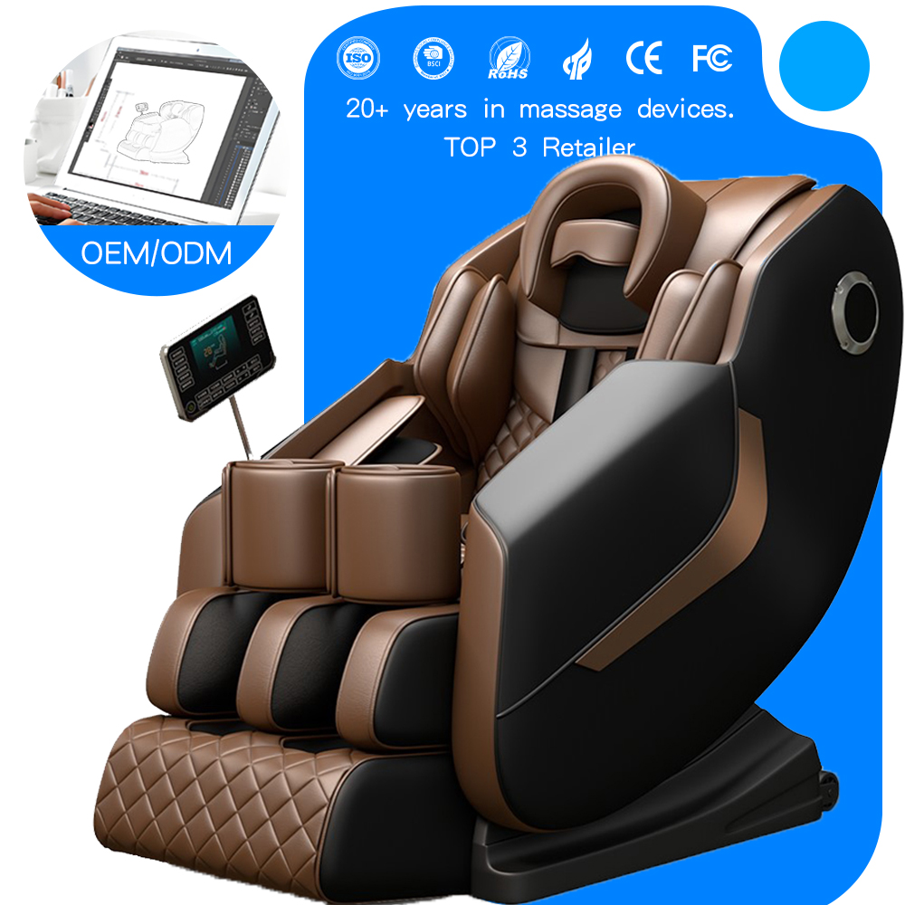 Manufacturer Wholesale Luxury Electric Massage Chair Home Full Body 3D Zero Gravity Furniture Small Sofa for Warehouse Space
