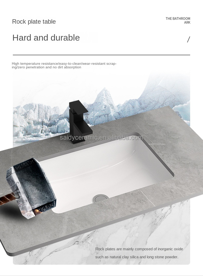 Modern Luxury American Bathroom Vanity Cabinets for Apartment Use