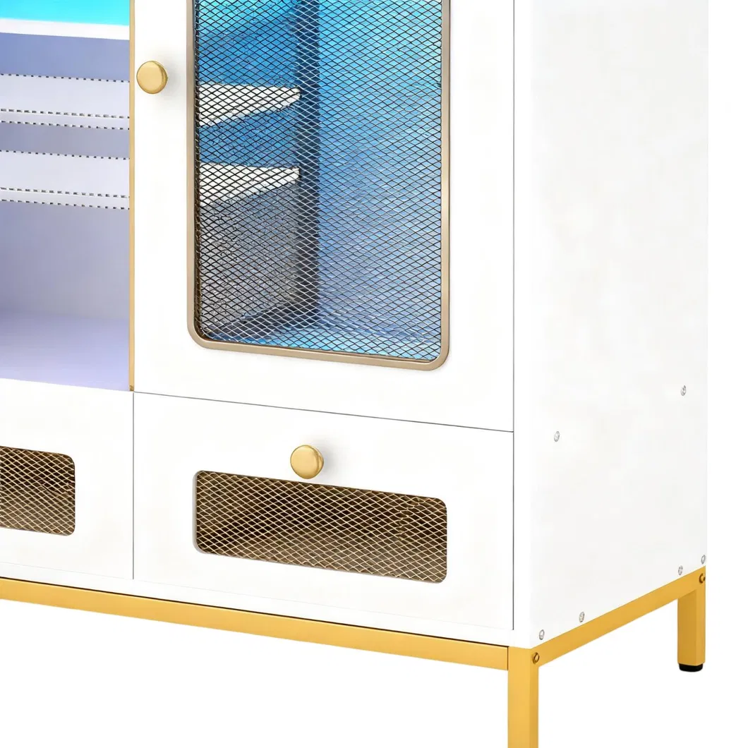 Sleek Modern Storage Cabinet Detail 7