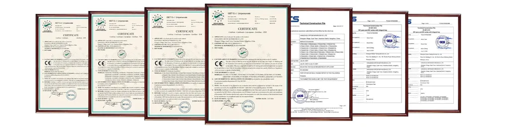 Product Certifications