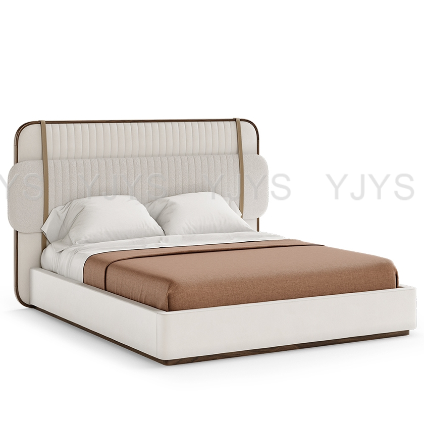 Channel Tuft Headboard Bed, Decorative Accent Furniture