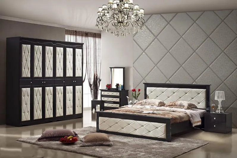 Modern Wooden Bedroom Furniture Detail 1