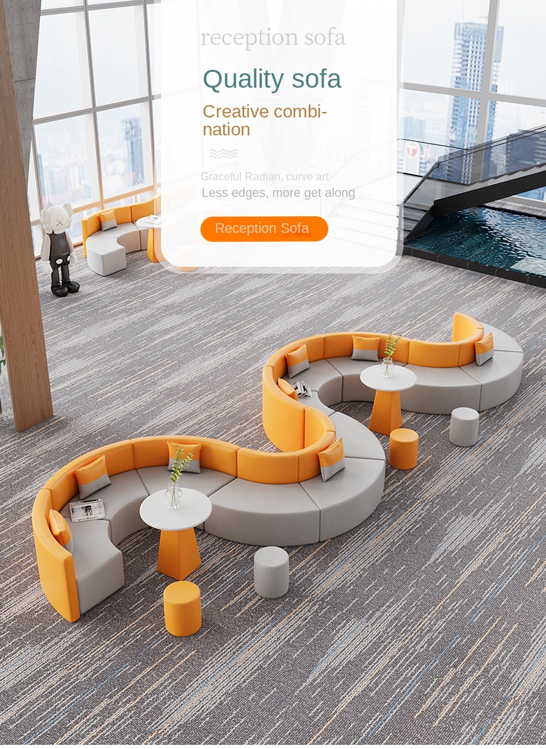 Modern Sectional Sofa Module Setup