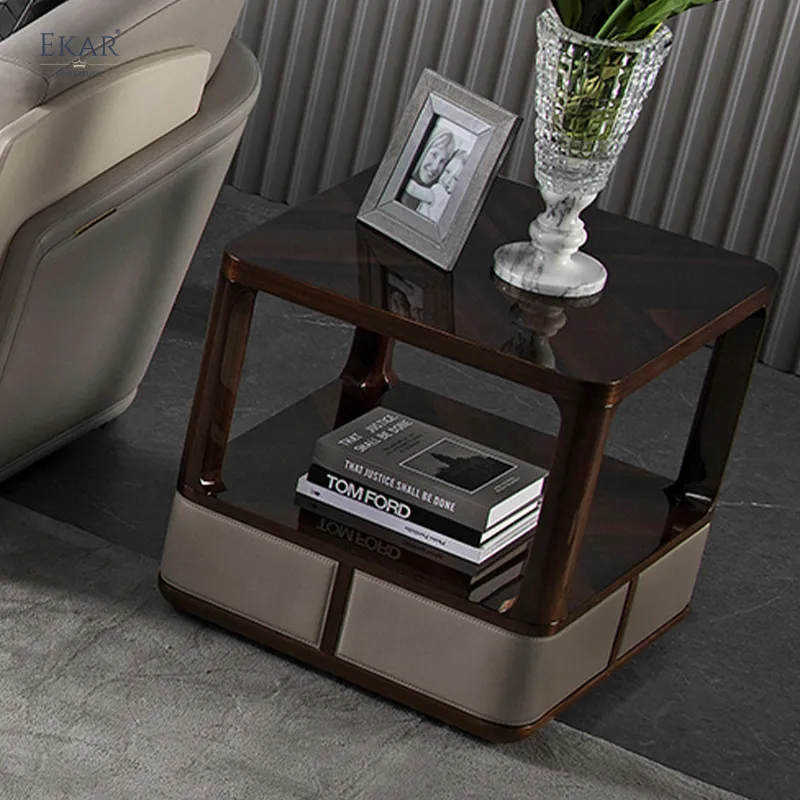 Stylish Decorative Trim Corner Table - Elegant Home Decor Accent