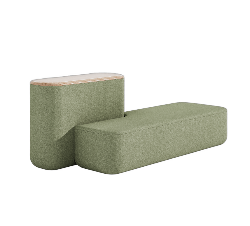 Modular Sectional Sofa Commercial Grade Modular Sofa with Lounger and Ottoman