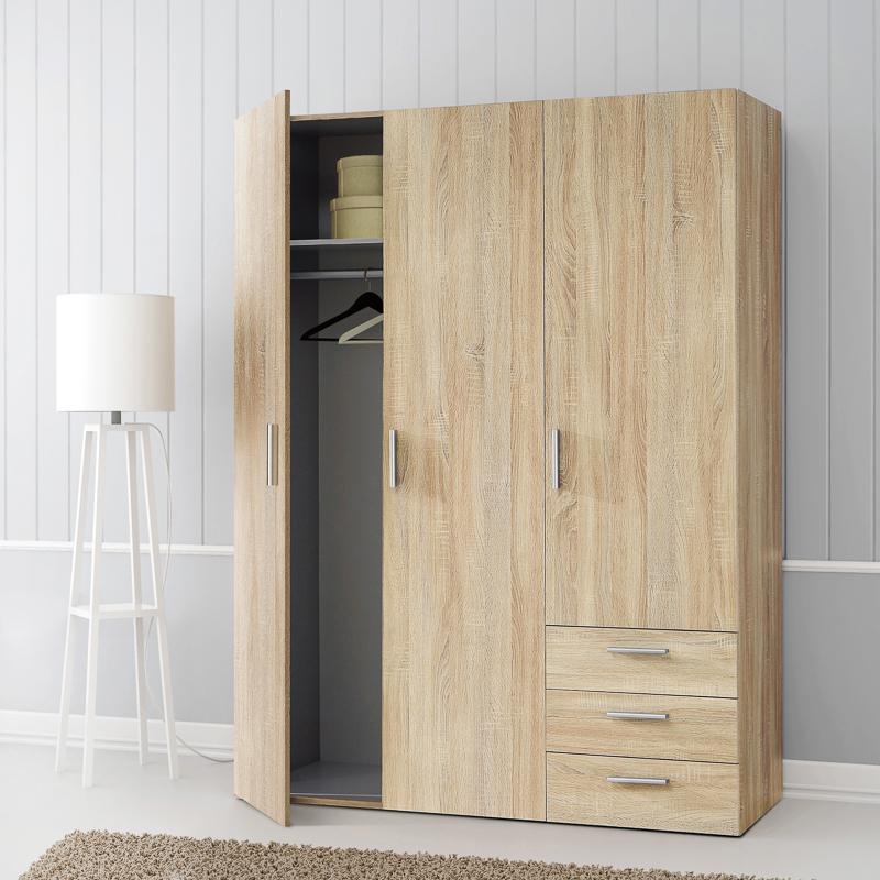 Bedroom Wooden Wardrobe Design View 5