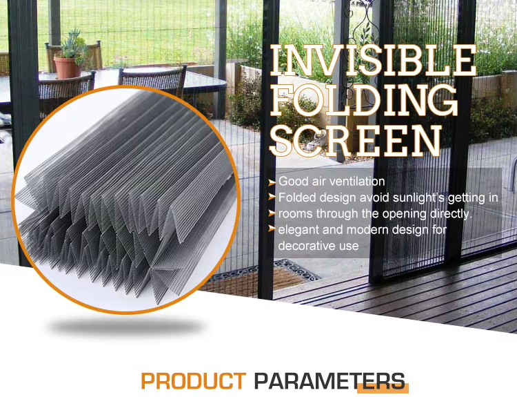 Pleated Window Screen Option 1