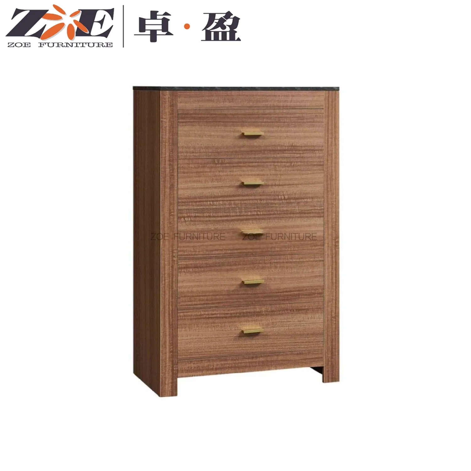 Eco-Friendly Modern Bedroom Furniture Set Sustainable Solid Wood Finish for Home Bedroom