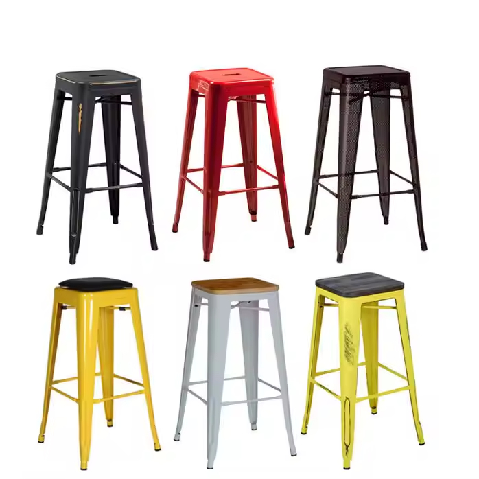 Upholstered Bar Stool with Backrest and Footrest Premium Fabric Comfortable Support for Game Room Entertainment Area