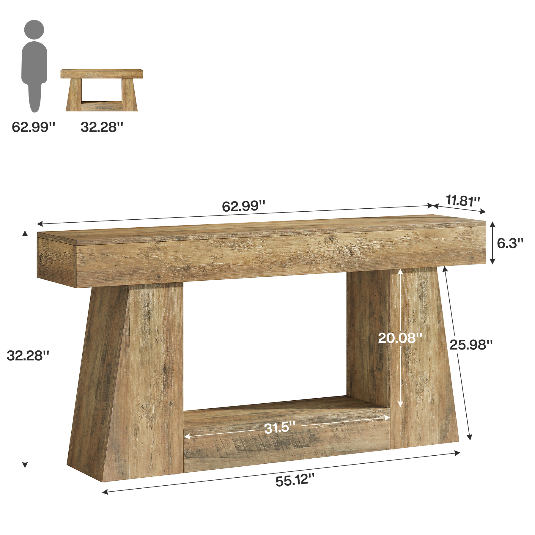 Farmhouse Console Table