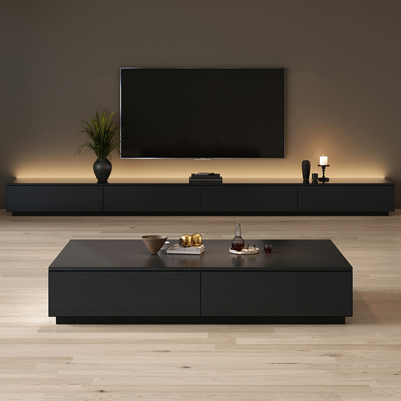 Minimalist Tea and Coffee Table Solid Wood Coffee Table for the Living Room Coffee Table in the Boss's Office