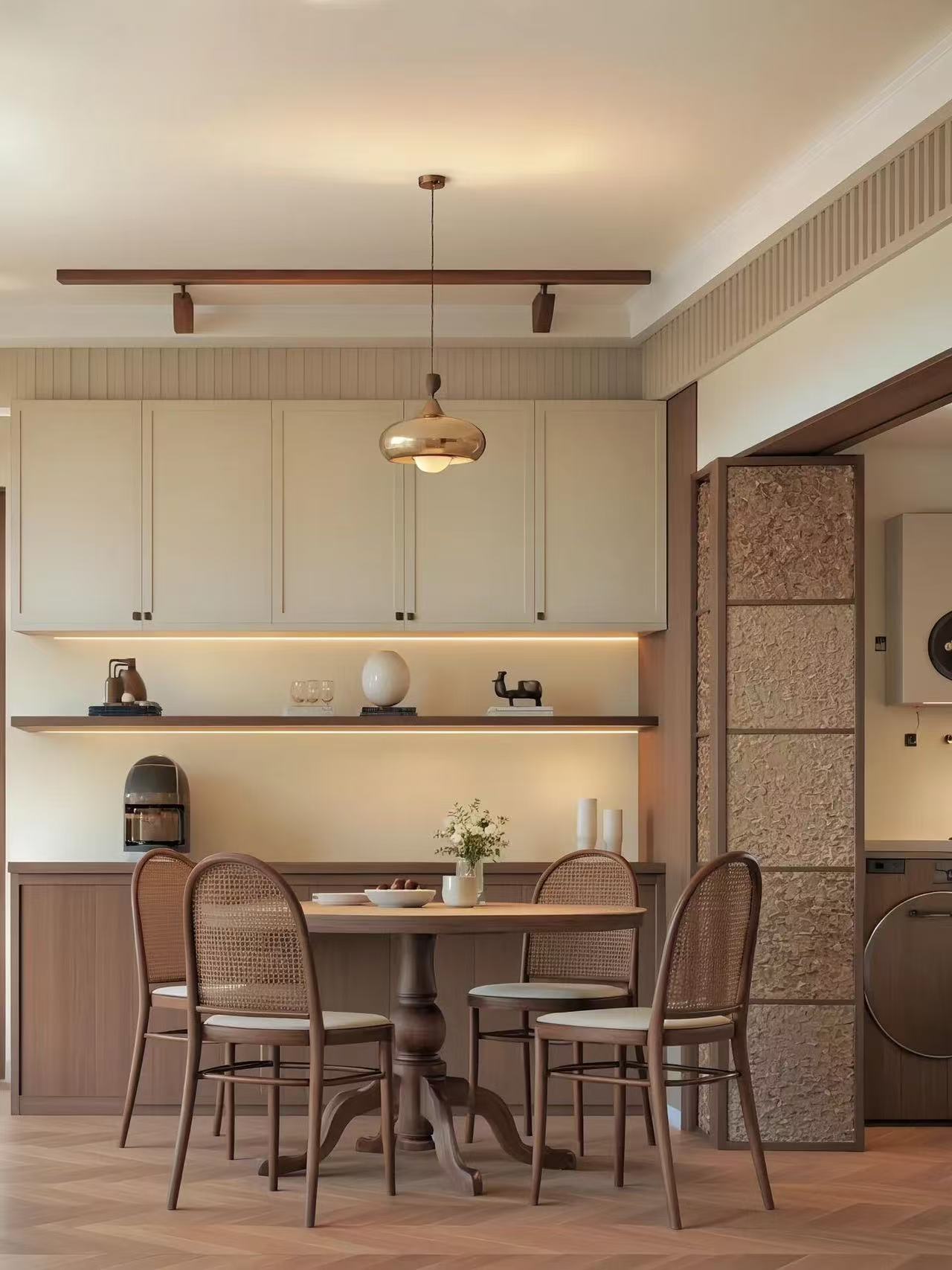 Small Apartment Living Room Cabinet Modern Customized Whole House Furniture Storage Display Cabinet Space Saving Design