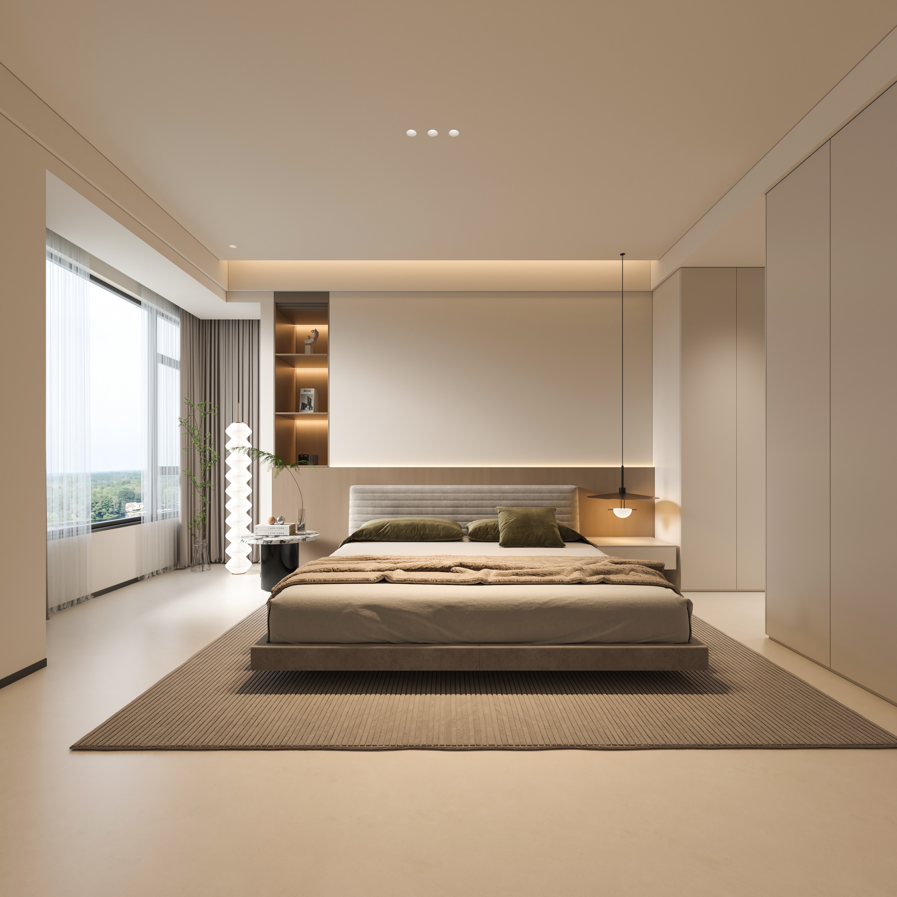 One Stop Design and Procurement Luxury Apartments Bedroom Sets Furniture European Style Multifunctional Saving Space