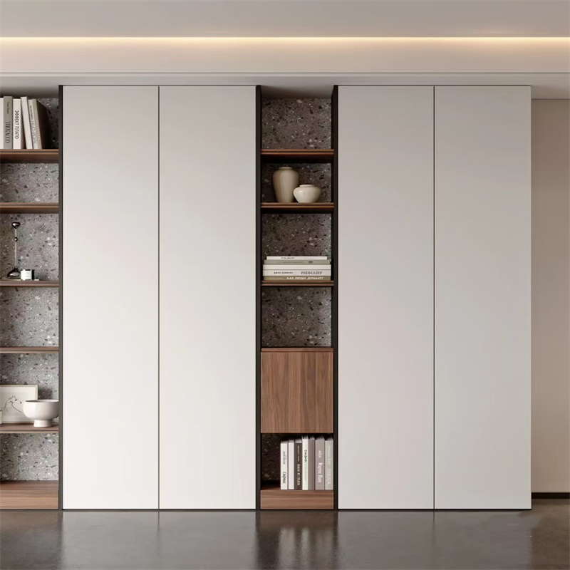 Eco Friendly Sustainable Manufactured Wood Material Finished Wardrobe