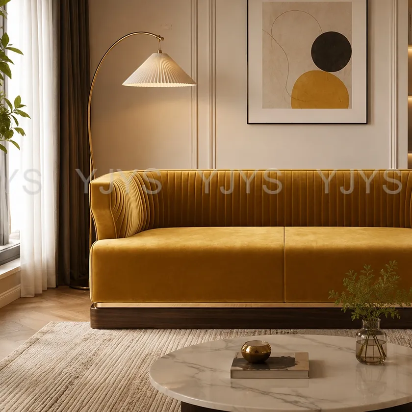 Trim Detail Accent Sofa, Decorative Interior Furniture