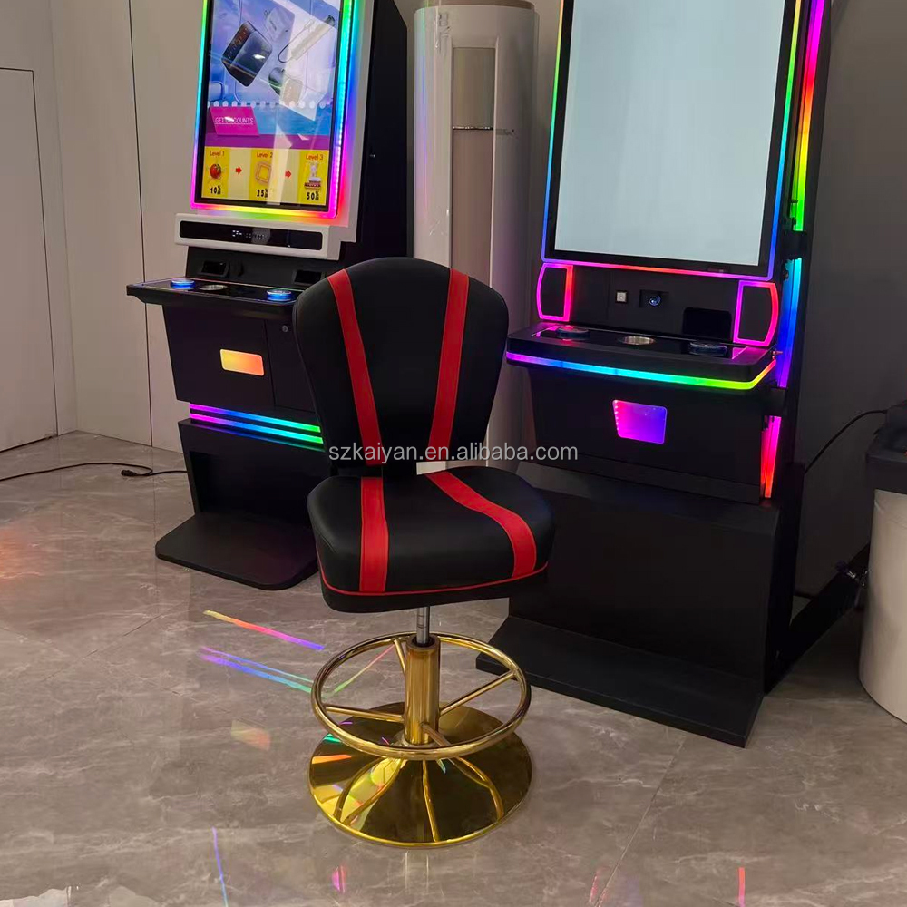 KYET Adjustable Black Metal Bar Chairs with 1 Year Warranty Stylish for Game Rooms and Gamblers for Compatible