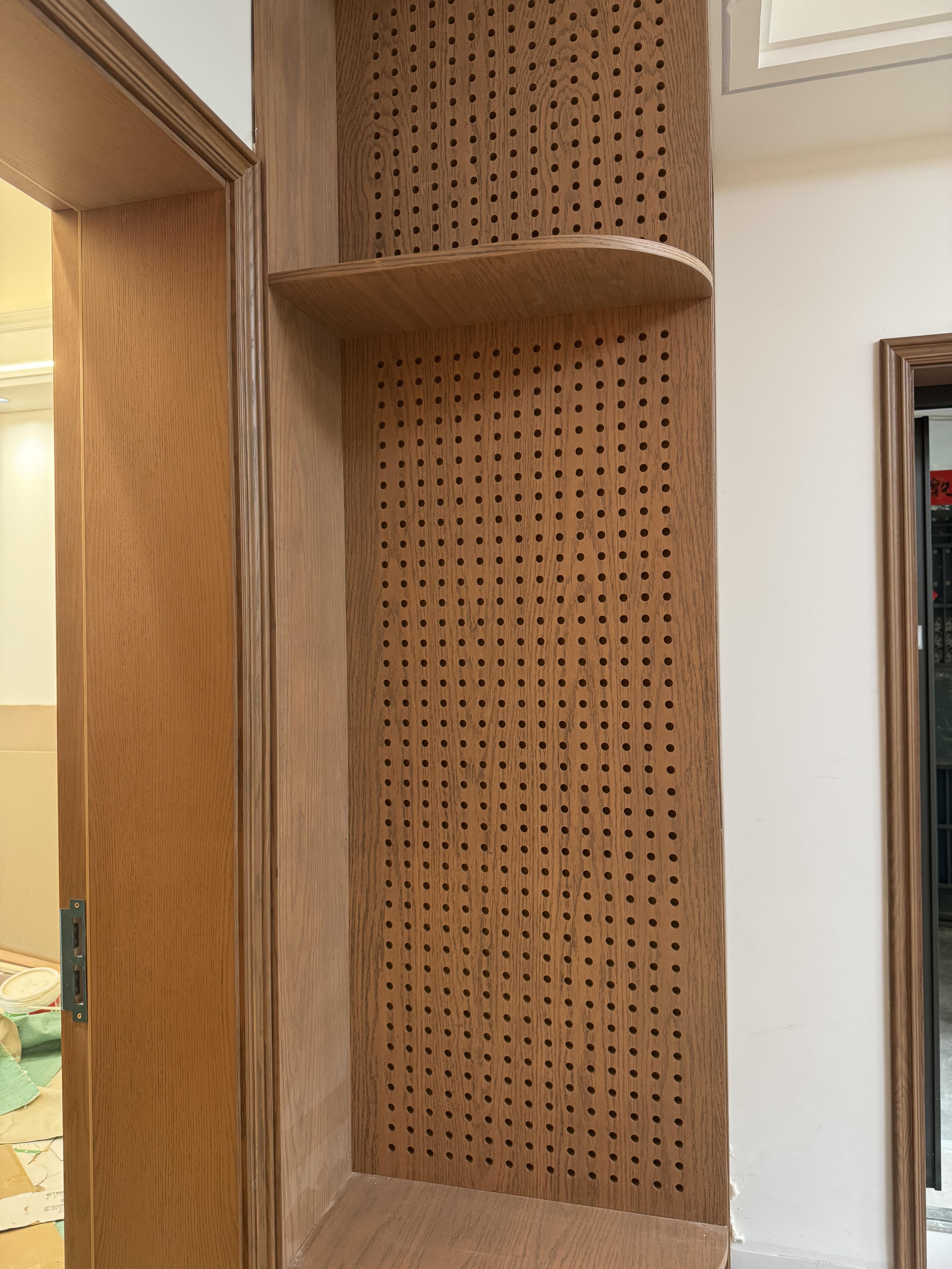 Custom Built-in Wardrobe Nordic Oak Minimalist Bedroom Closet Modular Storage Cabinet for Hotel Apartment Project