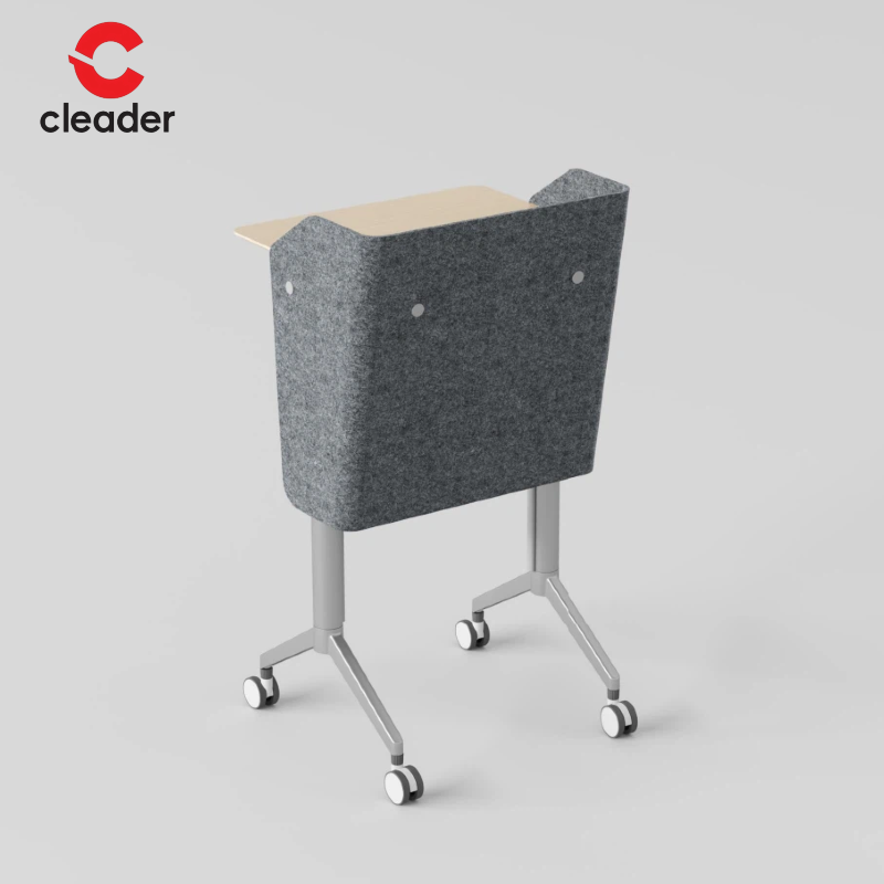 Modern Portable Minimalist Design Office &amp; School Conference &amp;Training Desk Table for Small Spaces