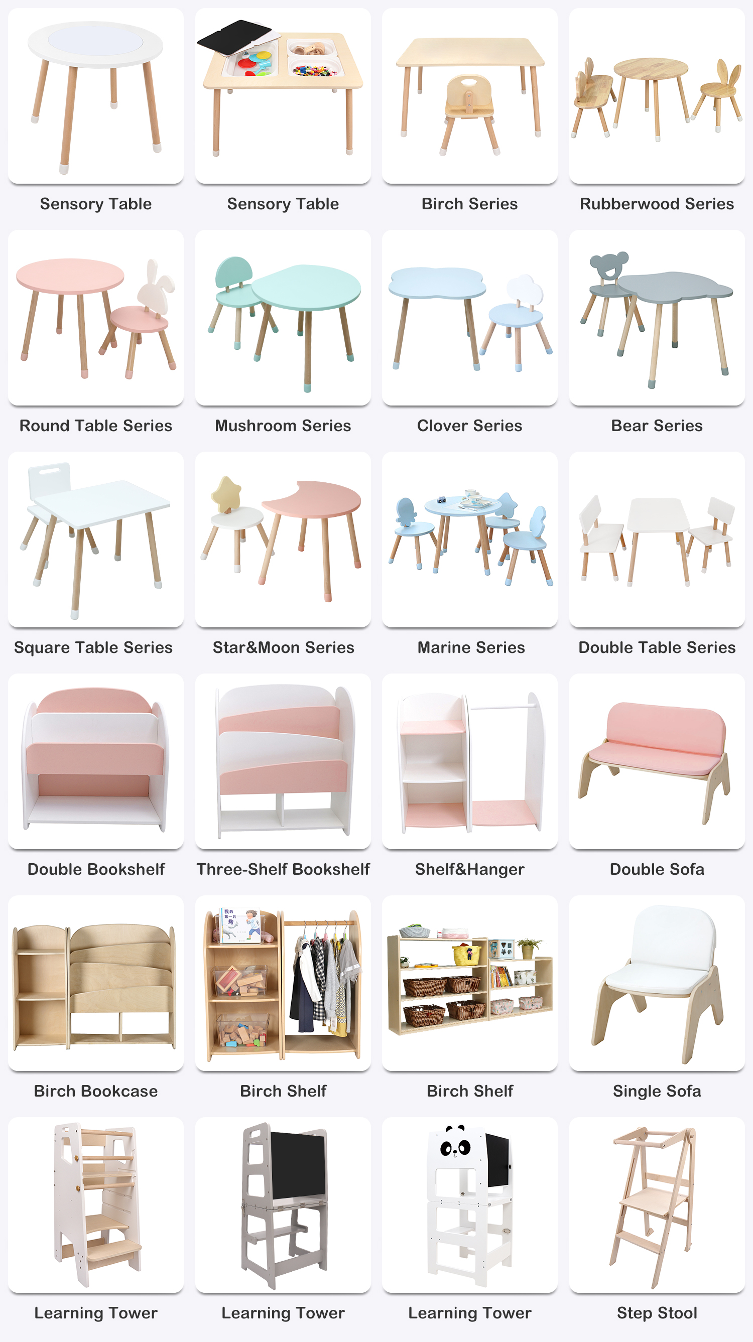 Kids Furniture Set Detail 2