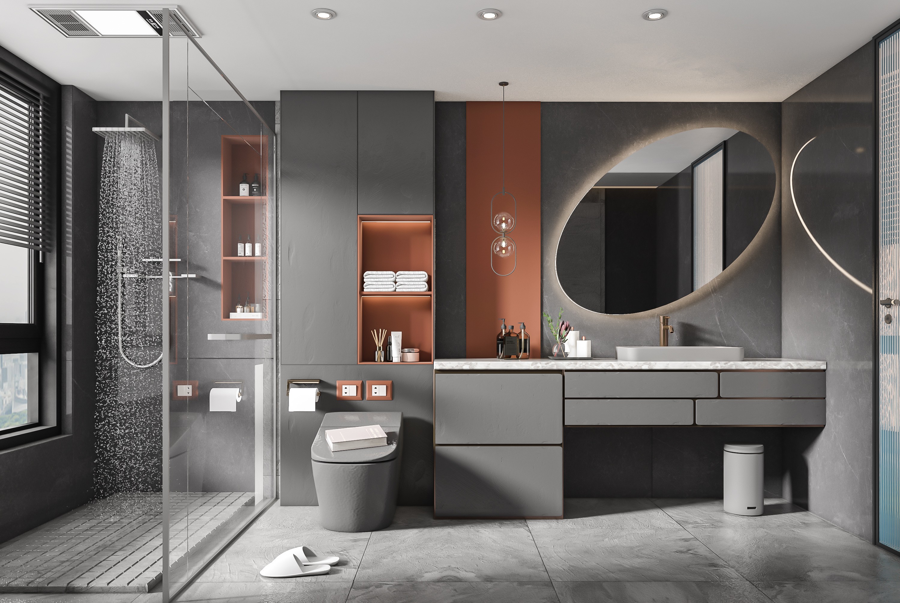 Bathroom Cabinet Detail 1