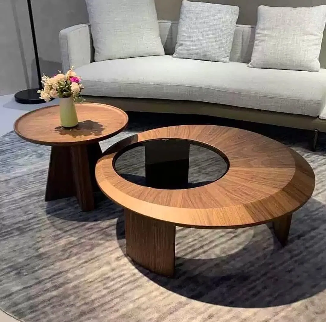 Durable Sustainable Decorative Coffee Table with Sturdy Legs for Home Living Room