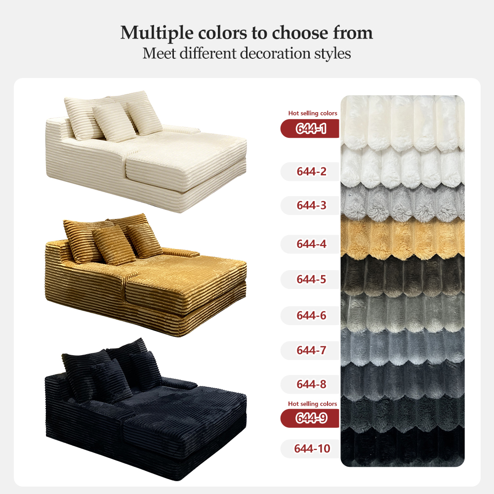 Module Compression Sofa Set Modern Combination Vacuum Living Room Fabric Compressed Furniture Made in China Foshan Factory