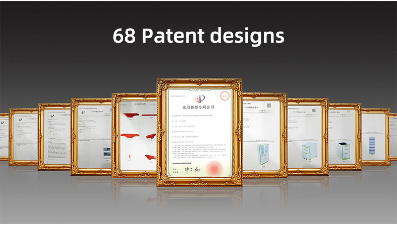 Patent certificates showcase