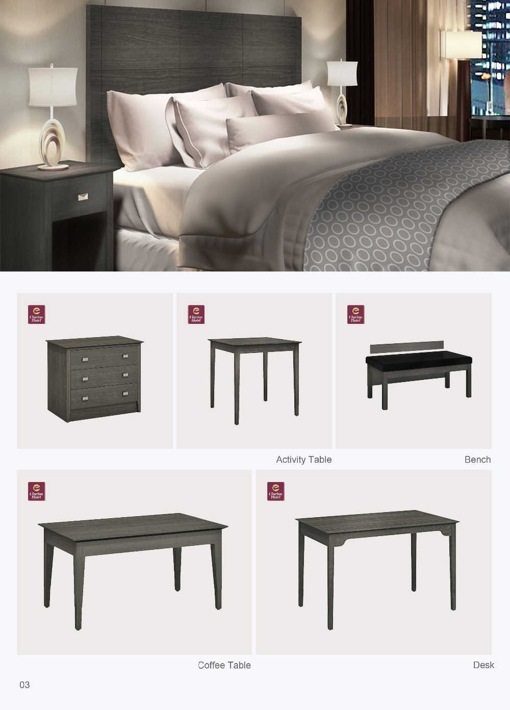 Hotel Furniture Set 1