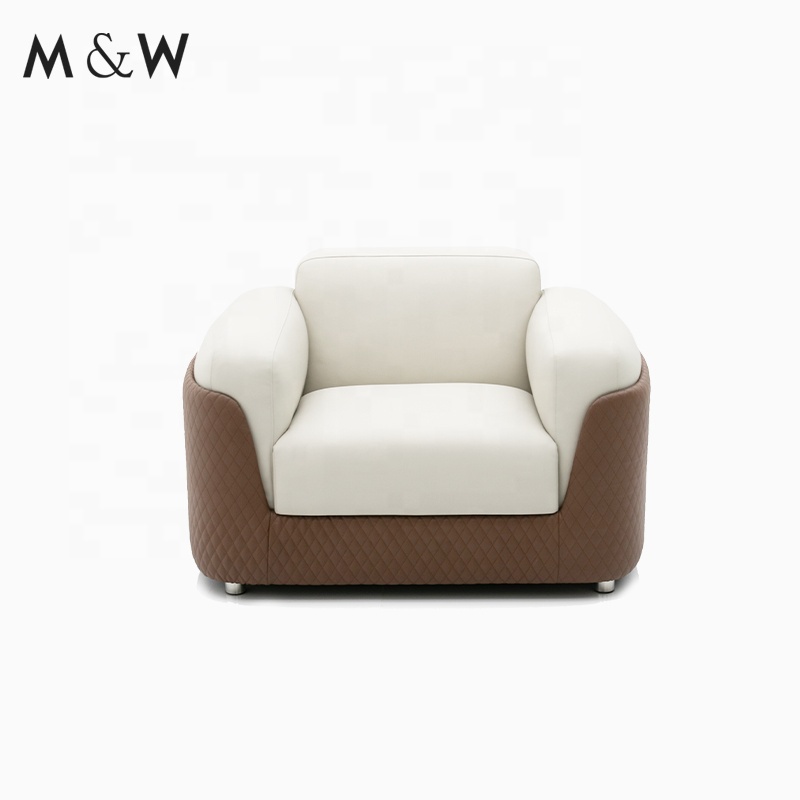 M&W Modern Minimalist Luxury Furniture Elegant Office Comfortable Sofa Set