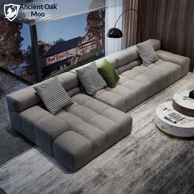 Wholesale Puff Sofa Puffy Cloud Couch Marshmallow Corduroy Velvet Lazy Sofa Modern Living Room Furniture Distributors Bulk Order