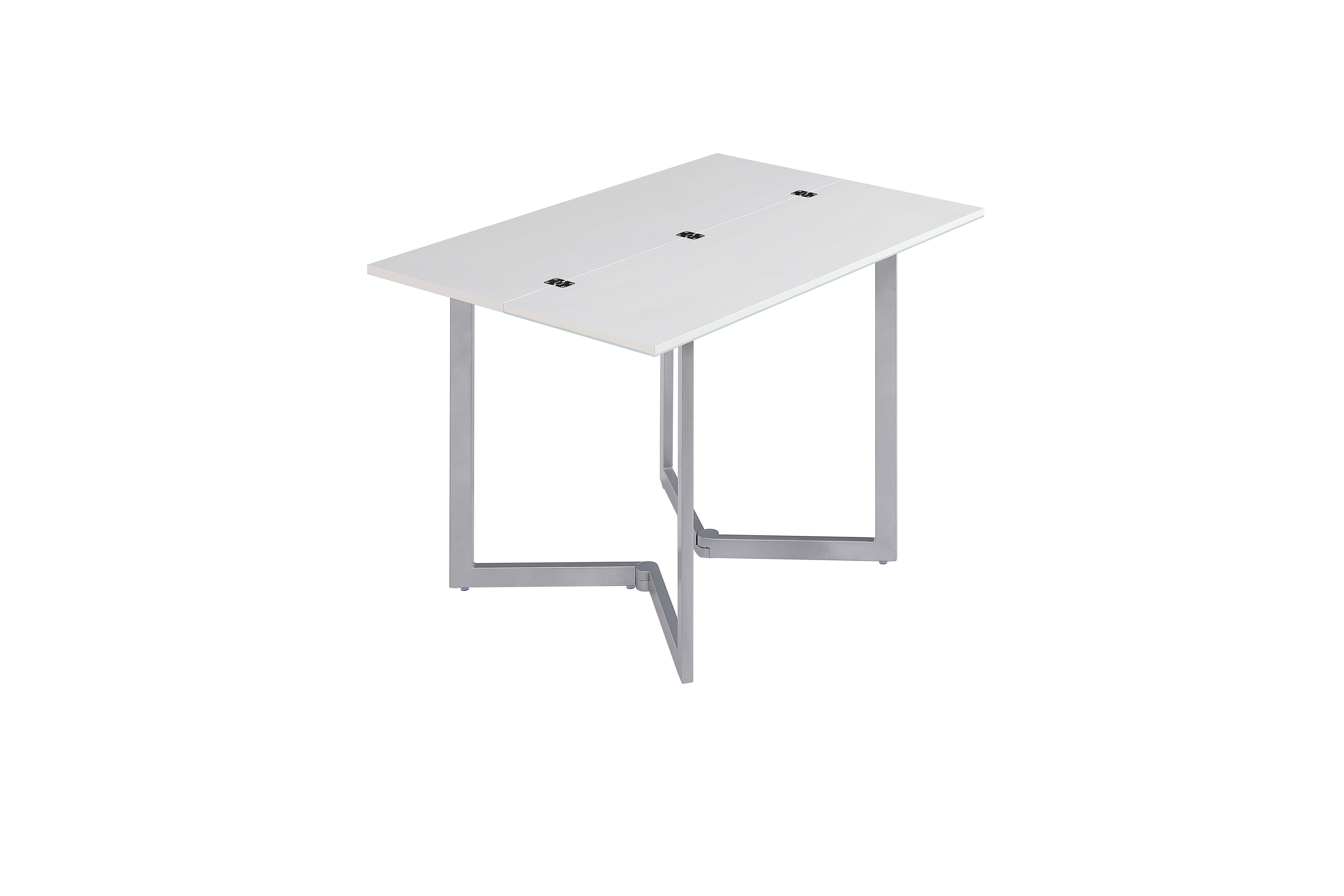 Modern Wooden Folding Convertible Dining Table Space-Saving Design for Small Apartments Easy Fold &amp; Storage Solution Seats 4
