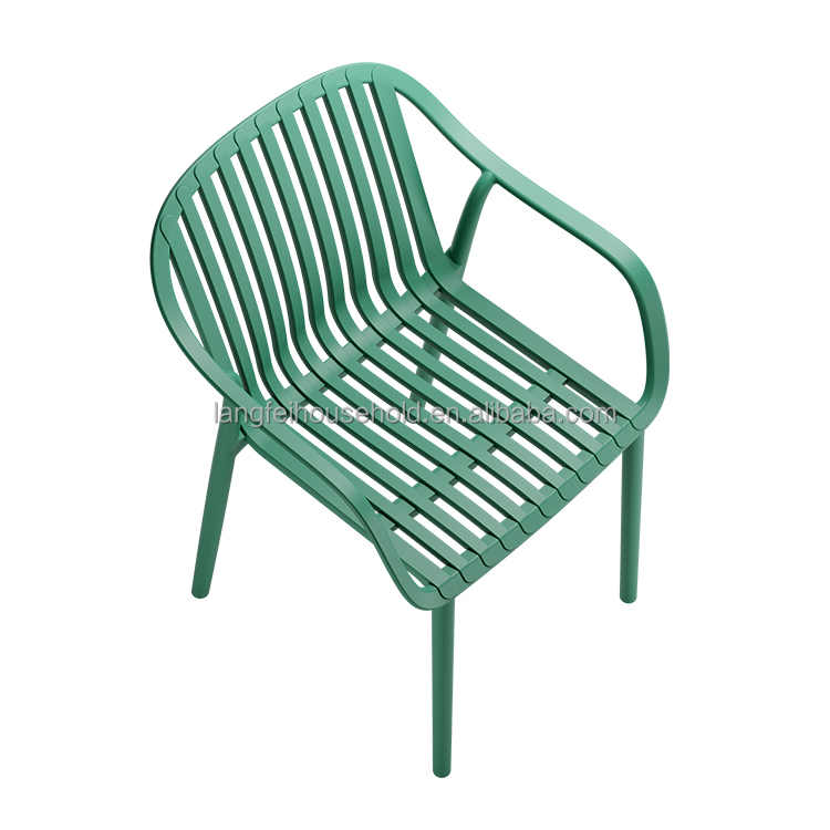 Best Seller Stackable Taupe Pp Plastic Garden Chair